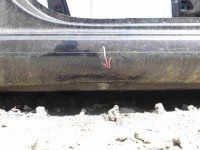 Próg prawy SŁUPEK ŚRODKOWY B Skoda Octavia III HB 5d czarny 1Z / F9R