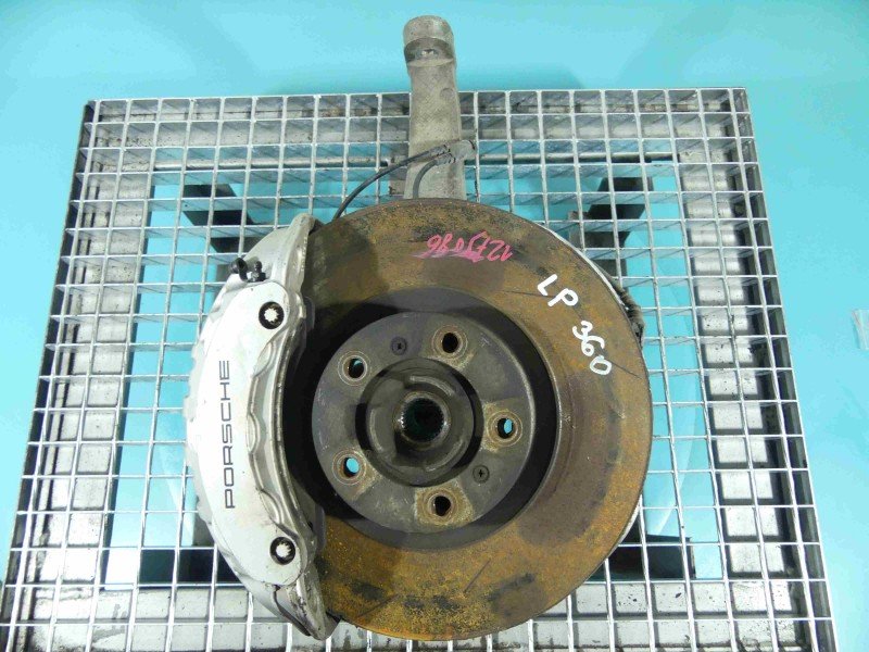 Zwrotnica lewa piasta przód 3.0 V6 Porsche Panamera I 970 Zwrotnica lewa piasta przód 3.0 V6 Porsche Panamera I 970