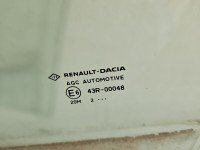 Szyba drzwi przód lewa Dacia Sandero III 20- HB