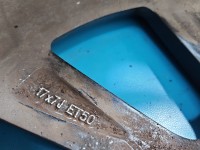 Felga aluminiowa 17" Toyota Auris II alufelga Szerokość felgi: 7.0", 5x114.3, TOYOTA, TA45455, R17 5X114,3 ET50 7J