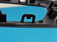 Listwa dekor deski Audi A5 F5 8W6867410, 8W1919616, 8W1863969 Europejska, 5szt, uszkodzenia widoczne na zdjęciach. kpl.