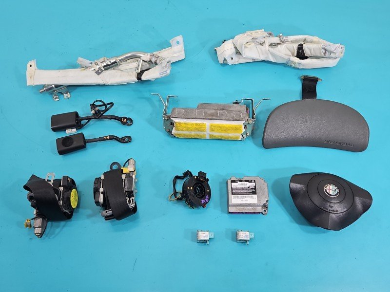 Poduszki powietrzne zestaw komplet Alfa romeo 147