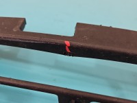 Zaślepka kratka zderzaka środkowa atrapa Vw Sharan II 10- 7N0853677B