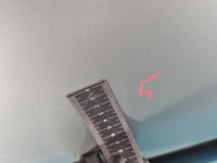 Drzwi tył lewe Ford Focus Mk1 HB 5d srebrny 08