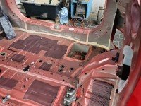 Pas tylny podłoga bagażnika Mitsubishi Outlander III 12- wanna HB ćwiartka