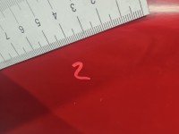 DRZWI PRZÓD LEWE KIEROWCY Vw Golf III 5d czerwony LY3D