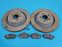 Tarcze hamulcowe tył klocki Mercedes GL II X166 4.7 V8 278928