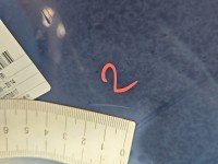 Błotnik przód lewy Opel Corsa D granatowy Y20Z