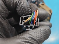 Lusterko lewe pin Citroen C5 II X7 sedan 4d kolor srebrny EZRC europa