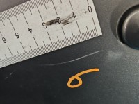 Drzwi tył lewe Seat Altea HB 5d szary LS7U