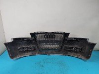 Zderzak przód Audi A3 8P srebrny X7W