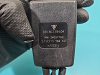 Pas bezpieczeństwa przód prawy pasażera Porsche Panamera I 970 97080318404