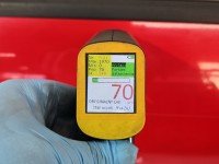Drzwi przód prawe Audi A3 8P 3d czerwony