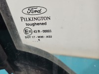 Szyba drzwi przód prawa pasażera Ford Transit 00-06 IMPRK1433227, biały, 46x81 trójkątna HB
