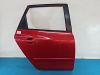 Drzwi tył prawe Mazda 3 I BK HB 5d CZERWONY 27A
