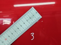 Drzwi tył prawe Toyota Corolla E12 HB 5d czerwony 3E5