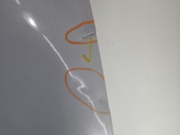 Maska przednia Jaguar XE X760 biały NER