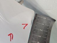 Błotnik przód prawy Hyundai Ix35 biały TCW