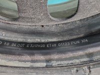 Koło zapasowe 17" dojazdowe dojazdówka Peugeot 407 Rozstaw śrub: 5x108, Pirelli, 225 mm, Profil opony: 45, ET48 5X108...