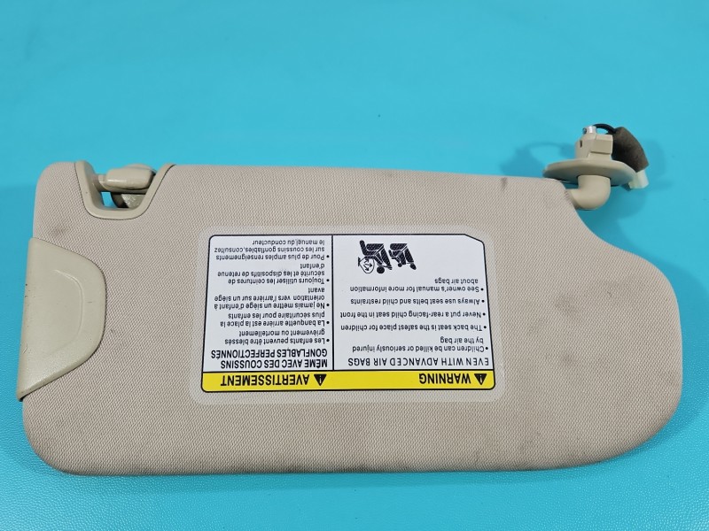 Przesłonka lewa INFINITI QX50 DASZEK osłona przeciwsłoneczna