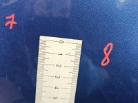 Błotnik przód prawy Dacia Sandero II 12-20 granatowy TERPK