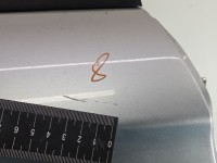 Drzwi tył prawe Citroen C-Elysee II 12- sedan 4d srebrny EZRC