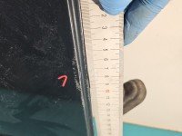 DRZWI PRZÓD PRAWE PASAŻERA Audi A3 8P 5d grafitowy Z7H