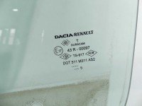 Szyba drzwi przód lewa Dacia Logan I 05-14 sedan