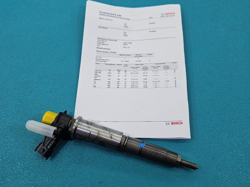 TESTOWANY Wtryskiwacz Nissan Qashqai I J10 06-13 0445115084 2.0 dci