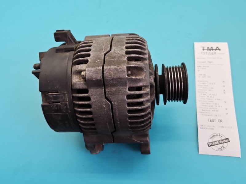 TEST Alternator Vw Golf III 028903025H, 0123310019 1.4 8V wiel TEST Alternator Vw Golf III 028903025H, 0123310019 1.4 8V wiel