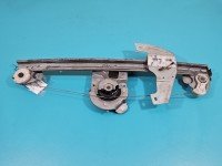 Podnośnik przód lewy SZYBY WINDA Peugeot 107 IMPRK1386601, Europejska, Pęknięcie przy mechanizmie podnoszenia mocującej...
