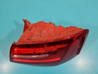 Lampa tył prawa Producent części: Audi, Uszkodzona obudowa i klosz , Przerobiona na EU AUDI A6 C7 sedan