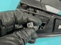 Lusterko lewe pin Mitsubishi Colt Z30 VI 04- HB 5d kolor srebrny 16H europa