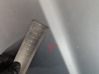 Maska przednia Mitsubishi Outlander I srebrny, A31