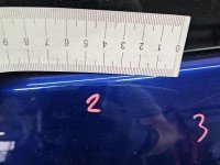 Klapa tył Ford Mondeo Mk5 kombi 5d niebieski LD