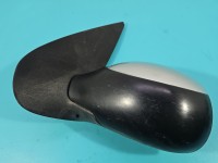 Lusterko lewe pin Peugeot 206 HB 5d kolor srebrny europa