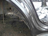 Błotnik tył prawy Porsche Panamera I 970 czarny M9Z ćwiartka
