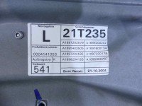 Podnośnik przód lewy SZYBY WINDA A1697200179, A1695403505 Mercedes W169 Mercedes, A1698204126 5d HB