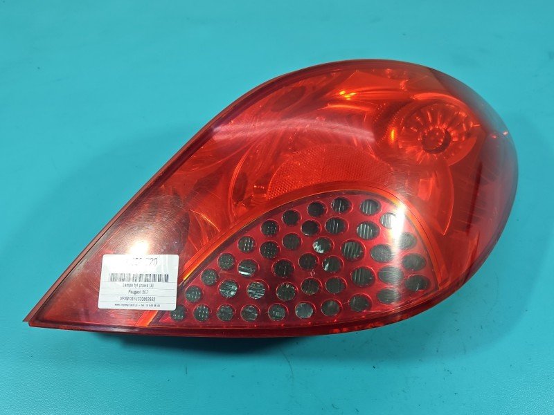 Lampa tył prawa Peugeot 207 HB