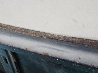 Klapa tył Mercedes 123 sedan 4d biały