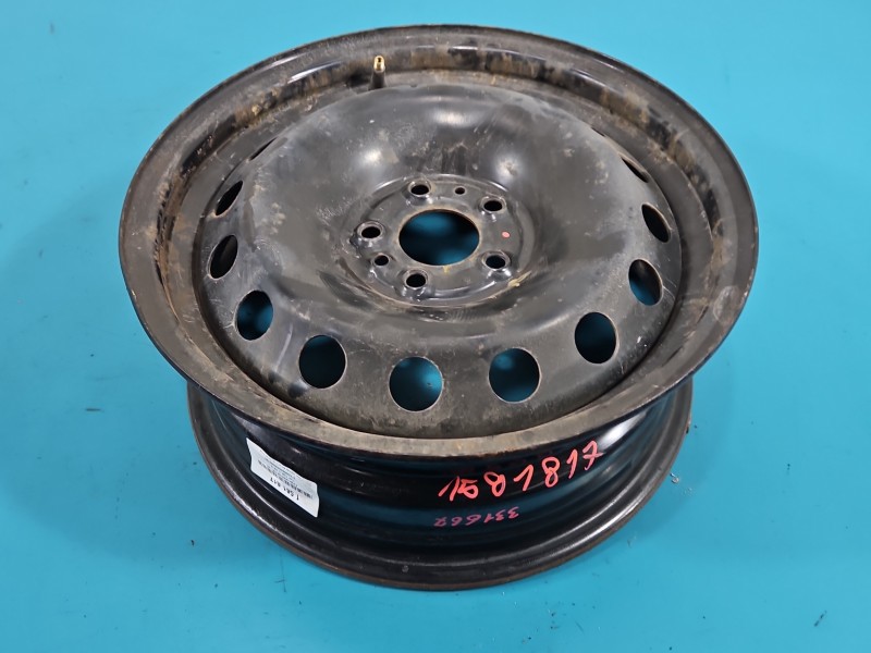 Felga stalowa 15" Fiat Tipo II 15- Szerokość felgi: 6.0", Rozstaw śrub: 5x98, Producent felg: FIAT, Kod producenta: ft2, 6J...