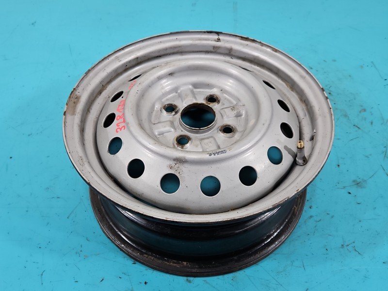 Felga stalowa 14" Toyota Yaris II Szerokość felgi: 5.5", Rozstaw śrub: 4x100, TOYOTA, R14 5,5J 4x100 Felga stalowa 14" Toyota Yaris II Szerokość felgi: 5.5", Rozstaw śrub: 4x100, TOYOTA, R14 5,5J 4x100