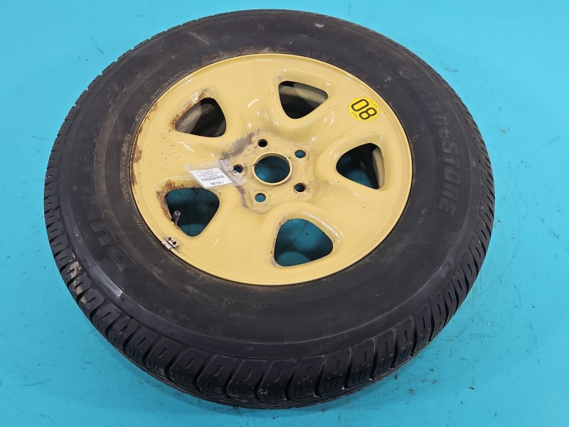 Koło zapasowe 16" dojazdowe dojazdówka Suzuki Grand Vitara II 5x114.3, Bridgestone, SGV1513046, 16x6.5j 225/70/R16 5x114.3...