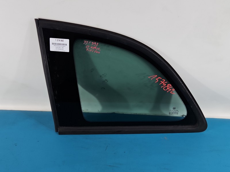 Szyba karoseryjna tył lewa Fiat 500 07-20 HB