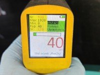 Błotnik przód prawy Skoda Roomster czarny LF9R