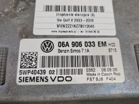 Komputer Sterownik silnika 06A906033EM Vw Golf V 1.6 SR (BSE)