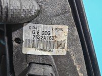 Lusterko lewe pin Mitsubishi Colt Z30 VI 04- HB 5d kolor niebieski europa