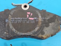 Tarcze hamulcowe tył klocki Citroen C2 1.1 8V