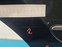 Drzwi tył prawe Mercedes ML W164 5d C040