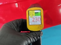 Błotnik przód lewy Audi A4 B7 czerwony LY3J